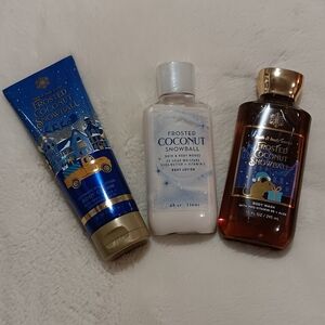 Bath & Body Works Frosted Coconut Snowball